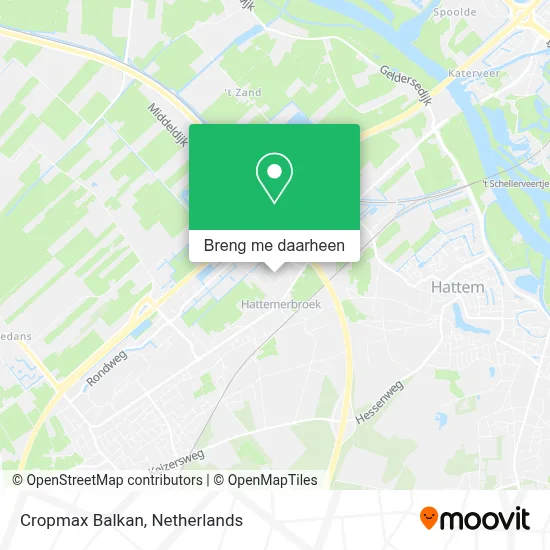 Cropmax Balkan kaart