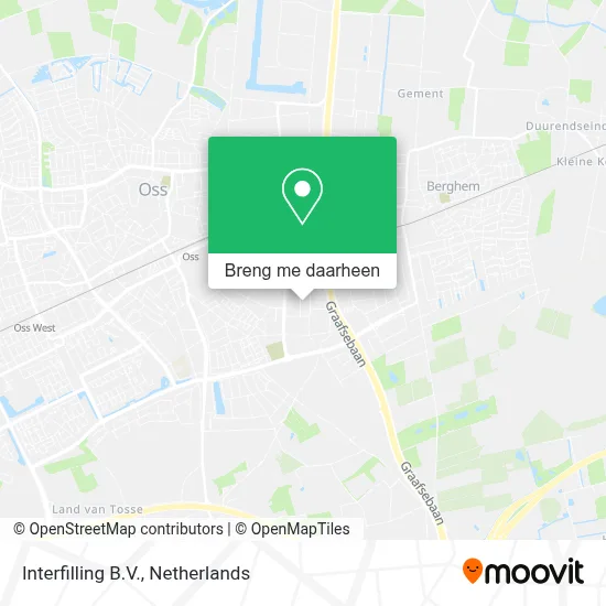 Interfilling B.V. kaart