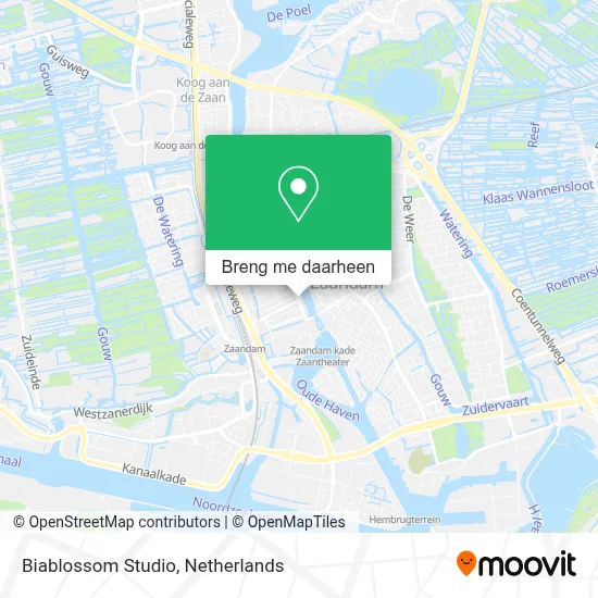 Biablossom Studio kaart