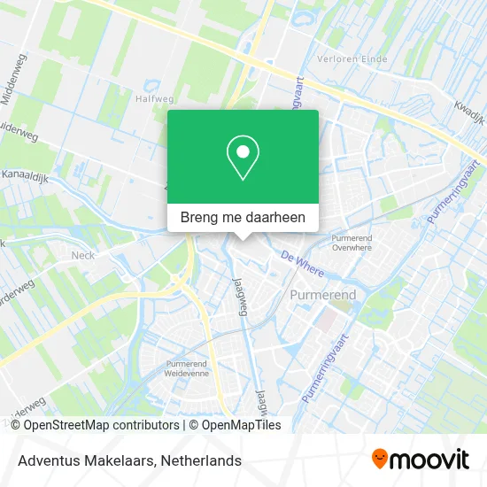 Adventus Makelaars kaart