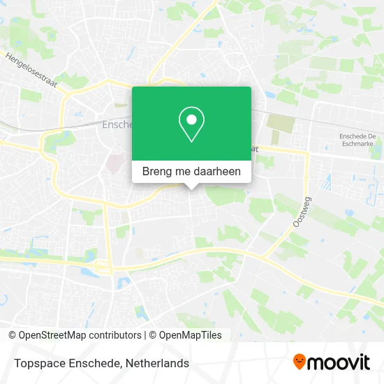 Topspace Enschede kaart