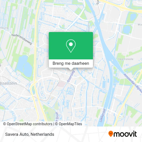 Savera Auto kaart