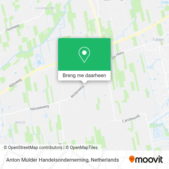 Anton Mulder Handelsonderneming kaart