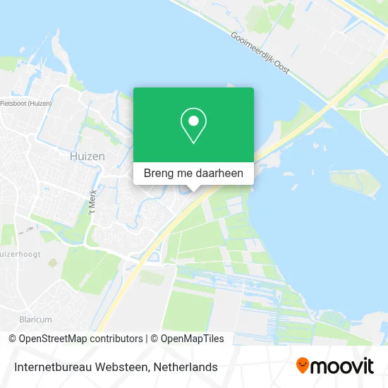 Internetbureau Websteen kaart