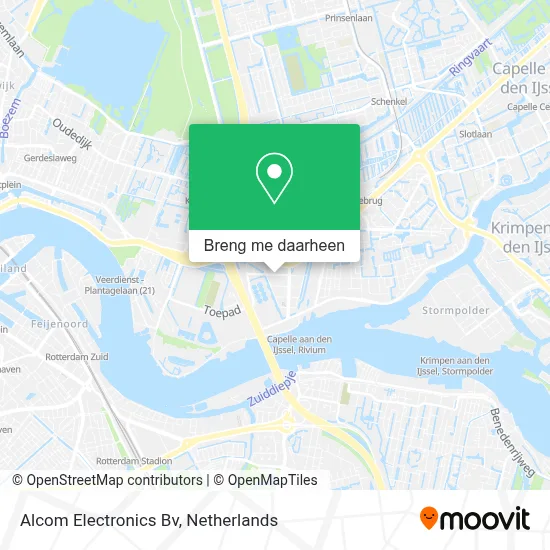 Alcom Electronics Bv kaart