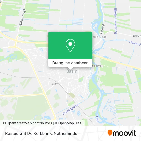 Restaurant De Kerkbrink kaart