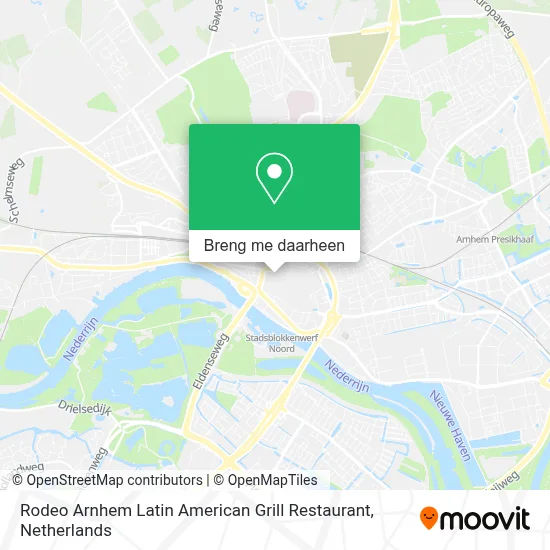 Rodeo Arnhem Latin American Grill Restaurant kaart