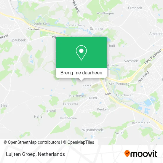 Luijten Groep kaart