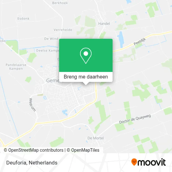Deuforia kaart