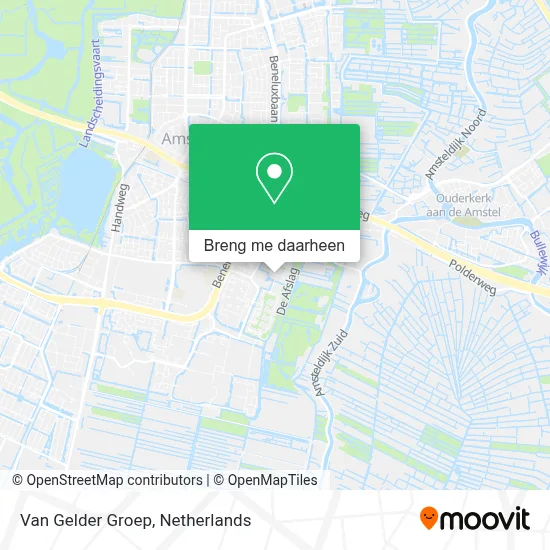 Van Gelder Groep kaart