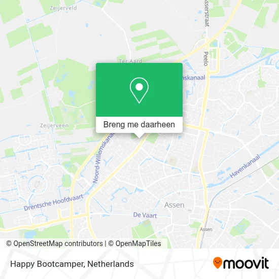 Happy Bootcamper kaart