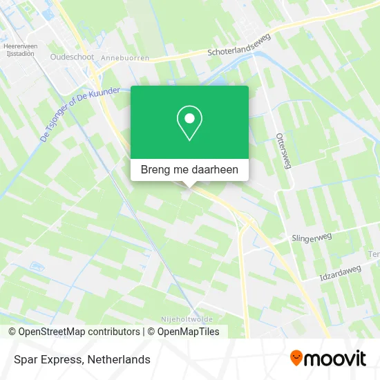 Spar Express kaart