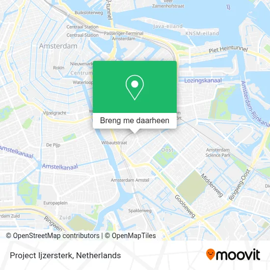 Project Ijzersterk kaart
