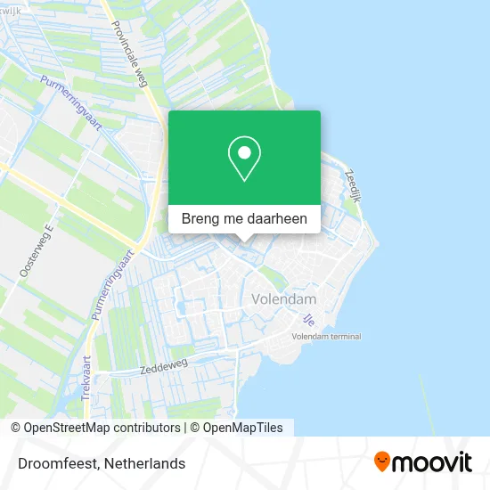 Droomfeest kaart