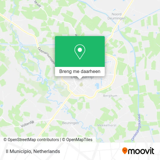 Il Municipio kaart
