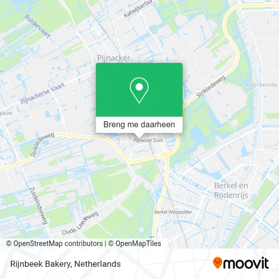 Rijnbeek Bakery kaart