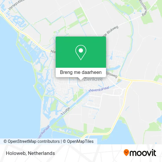 Holoweb kaart