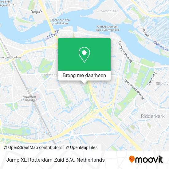 Jump XL Rotterdam-Zuid B.V. kaart