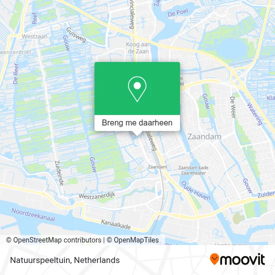 Natuurspeeltuin kaart