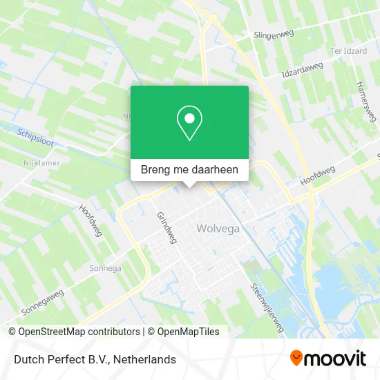 Dutch Perfect B.V. kaart