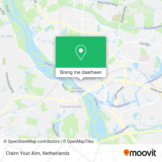 Claim Your Aim kaart