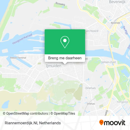 Riannemoerdijk.Nl kaart