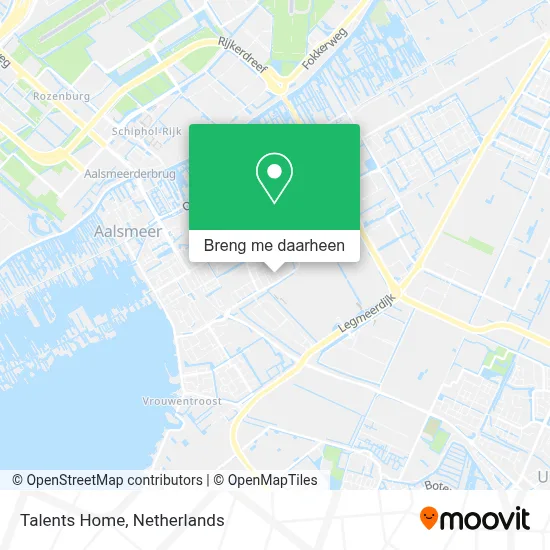 Talents Home kaart