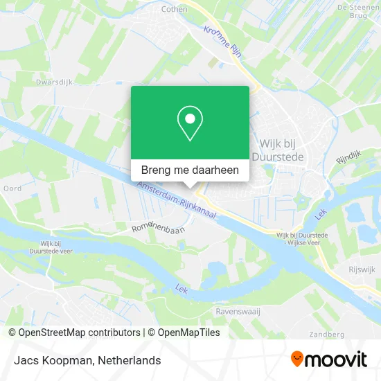 Jacs Koopman kaart