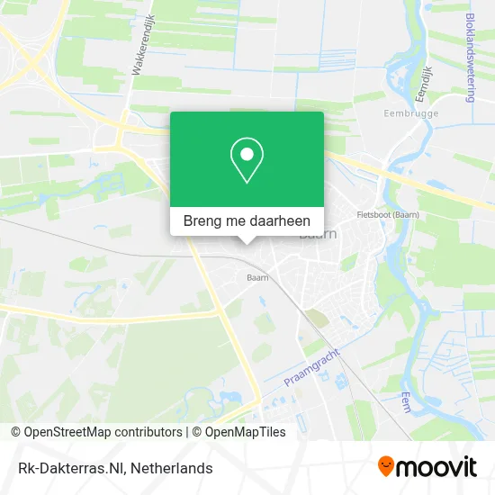 Rk-Dakterras.Nl kaart