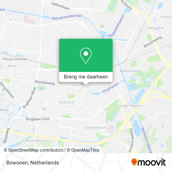 Bvwonen kaart