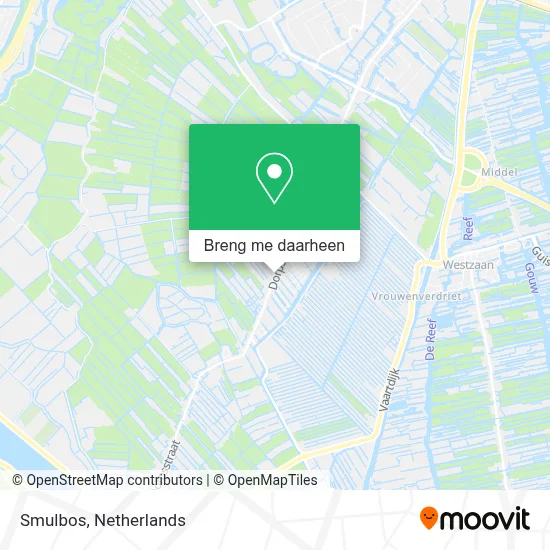 Smulbos kaart