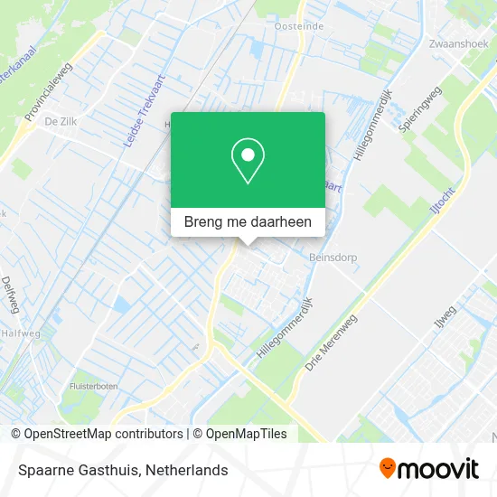 Spaarne Gasthuis kaart