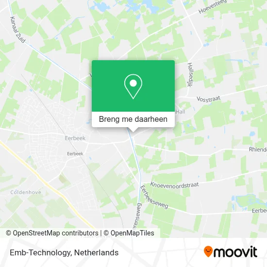 Emb-Technology kaart