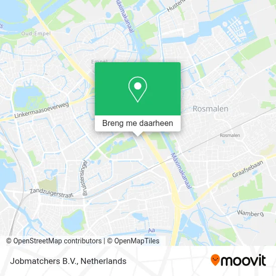 Jobmatchers B.V. kaart