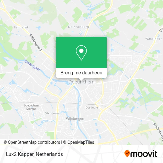 Lux2 Kapper kaart