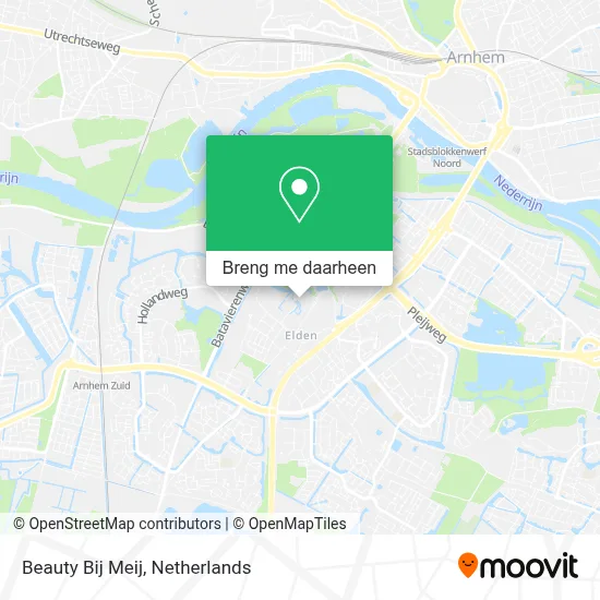 Beauty Bij Meij kaart