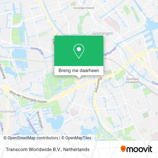 Transcom Worldwide B.V. kaart