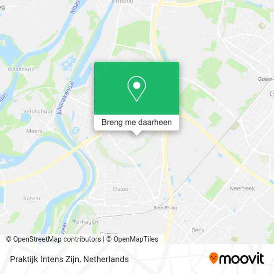 Praktijk Intens Zijn kaart