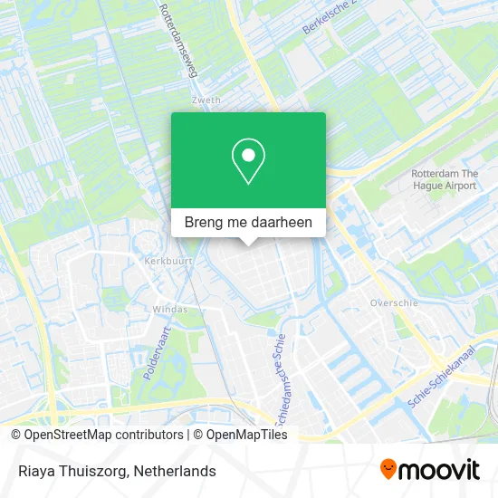 Riaya Thuiszorg kaart