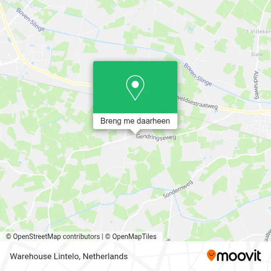 Warehouse Lintelo kaart