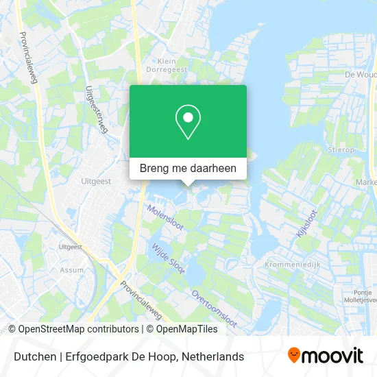 Dutchen | Erfgoedpark De Hoop kaart