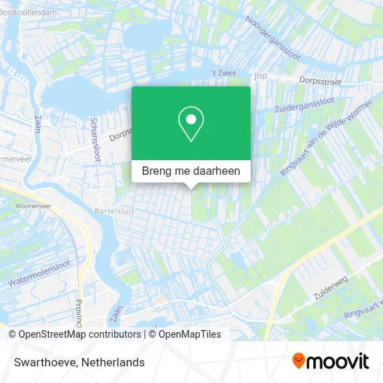 Swarthoeve kaart