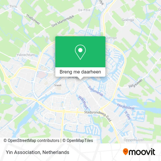 Yin Association kaart