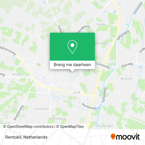 Rentokil kaart