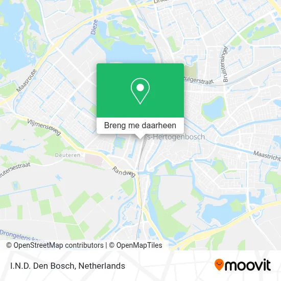 I.N.D. Den Bosch kaart