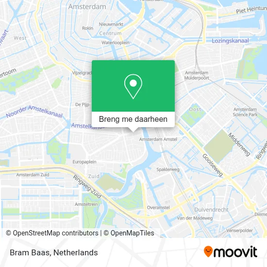Bram Baas kaart