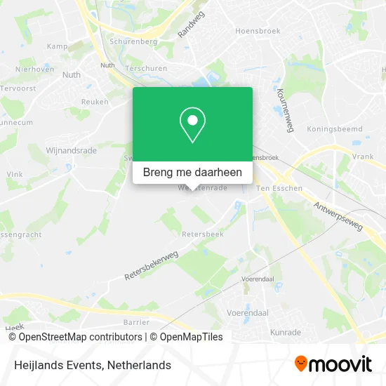 Heijlands Events kaart