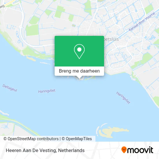 Heeren Aan De Vesting kaart
