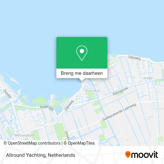Allround Yachting kaart