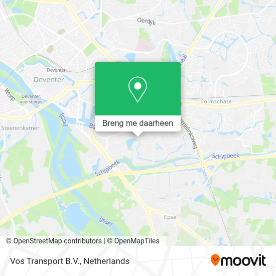 Vos Transport B.V. kaart